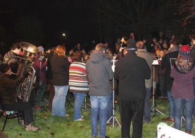 The Heath Band on the Village Green