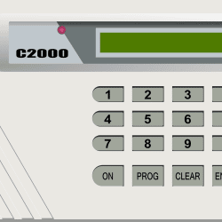 graphic image of an alrm control panel